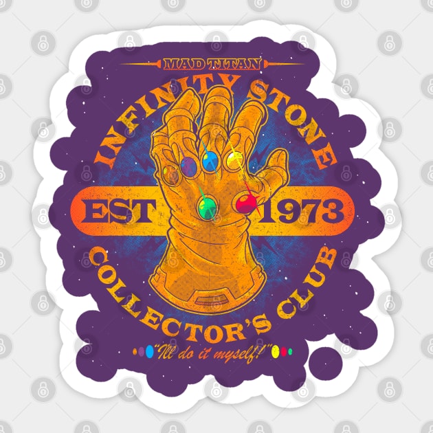 Stone Collector's Club Sticker by ripthereaper